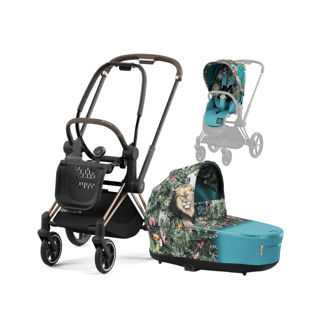 CYBEX Kombikinderwagen Fashion - Rosegold - We The Best - CYBEX Kombikinderwagen Fashion Rosegold We The Best bei babybrands.de kaufen ✓ sicher, einfach & bequem online bestellen ✓